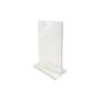 Imagem de Kit 10 Displays 10X15 A6 T Invertido Porta Folder Folheto
