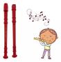 Imagem de KIT 10 - Flauta Doce Infantil Sortida Brinquedo Festa Prenda