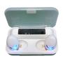 Imagem de Kit 10 Fones De Ouvido TWS Modelo F9-5C Display LED Indicador De Carga Por Fone Com Função Power Bank