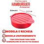 Imagem de Kit 10 Formas de Hamburguer Prensa Modeladora Plasútil Atacado e Revenda