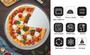 Imagem de Kit 10 Formas de pizza 34 cm em aço inox com borda assadeira alta qualidade