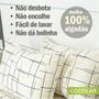 Imagem de Kit 10 Fronha Avulsa Malha Estampada 100% Algodão Com Zíper