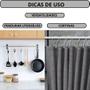 Imagem de Kit 10 Gancho Tipo Pera Cortina Provador Box Argola Resistente 25mm