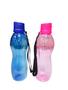 Imagem de Kit 10 Garrafas de Água 500ml Rosa e Azul