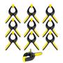 Imagem de Kit 10 Grampos Sargento 3 Pol. 75mm Marceneiro Multiuso Eda