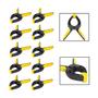 Imagem de Kit 10 Grampos Sargento Multiuso P/ Marceneiro 3 Pol. 75mm 