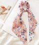 Imagem de Kit 10 Laço Longo De Cabelo Scrunchie Rabicó Tipo Lenço Moda