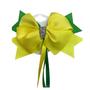 Imagem de Kit 10 Laços Cabelo Feminino Adulto Infantil Scrunchie Moda Verde Amarelo Brasil