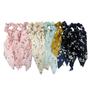 Imagem de Kit 10 Laços Longo De Cabelo Estampado Rabicó Cetim Lenço Scrunchie