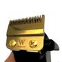 Imagem de Kit 10 Lamina W2 Fade Aço E Ceramica Wmark Profissional