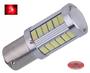 Imagem de Kit 10 lampada 33 led cree ba15s 1 polo p21w 1156 1141 vermelho 24v