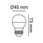 Imagem de Kit 10 Lâmpada Bolinha Baixa Voltagem 25w 12v Incandescente