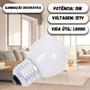 Imagem de Kit 10 Lâmpada Bolinha Led 15w  E27 Bulbo Lustre Espelho