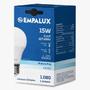 Imagem de Kit 10 Lâmpada Led Empalux A60 15W 6500K Branco Frio E27 75W