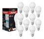 Imagem de Kit 10 Lampada Pera Led Bulbo 12w E27 Branco Frio 6500k