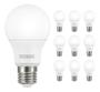 Imagem de Kit 10 Lampada Taschibra led 9w 6500k Branco Frio Bivolt (E27)