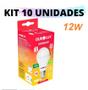 Imagem de Kit 10 Lâmpadas Led 12w Superled Ouro Bivolt 6500k Ourolux