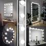 Imagem de Kit 10 Lâmpadas LED Bolinha 3W BIVOLT E27 Luz Branca Fria - Ideal para Espelhos/Camarim/Lustres