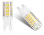 Imagem de Kit 10 lâmpadas led g9 halopin 5w p/ arandelas e luminárias 3000k (branco quente)