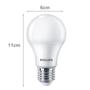 Imagem de Kit 10 Lâmpadas Led Philips Bulbo 9W Branco Quente 3000K E27