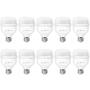 Imagem de Kit 10 Lâmpadas Led Super Bulbo 20w Alta Potência Bivolt Branco Frio 