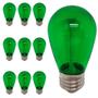 Imagem de kit 10 Lâmpadas Luz Led Retrô De Filamento Boloinhas Decoração 1w S14 110v 61463