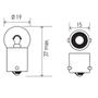 Imagem de Kit 10 Lâmpadas Pisca 67 24v 5w Ba15s Hella