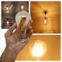 Imagem de Kit 10 Lâmpadas Retrô Bulbo Com Filamento Led 4w St64 Torna Ambiente Aconchegante 60484