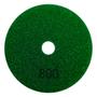 Imagem de kit 10 Lixas Diamantadas Seca e Úmida Floral Ouro 800 - Ø100mm