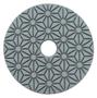 Imagem de kit 10 Lixas Diamantadas Seca e Úmida Floral Ouro 800 - Ø100mm