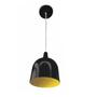 Imagem de Kit 10 Luminária Pendente Gota Com Interior Amarelo Com Fiação 110/220v