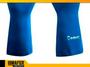 Imagem de Kit 10 Luvas De Látex Azul Com Forro Verniz Silver