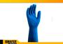 Imagem de Kit 10 Luvas De Látex Azul Com Forro Verniz Silver