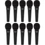 Imagem de Kit 10 Microfones Dinâmicos com Fio TK 10 Onyx