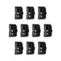 Imagem de Kit 10 Módulos 1 Interruptor Simples Branco Borne Pial Plus+