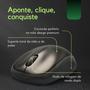 Imagem de Kit 10 Mouse Sem Fio USB Danet 2.4GHZ 1200DPI Ergonômico