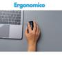 Imagem de Kit 10 Mouse Sem Fio USB Danet 2.4GHZ 1200DPI Ergonômico