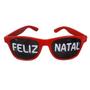 Imagem de Kit 10 Óculos Personalizados Com Frase Feliz Natal