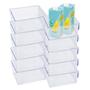 Imagem de Kit 10 Organizadores Geladeira Modular Acrílico Transparente