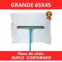 Imagem de Kit 10 Pano De Chão Premium Grosso 100G Cada  Tam 65x45