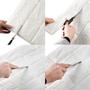 Kit 10 Papel de Parede Adesivo Tijolinho Branco Decoração Casa - VRS Imagem de Kit 10 Papel de Parede Adesivo Tijolinho Branco Decoração Casa