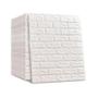 Kit 10 Papel de Parede Adesivo Tijolinho Branco Decoração Casa - VRS Imagem de Kit 10 Papel de Parede Adesivo Tijolinho Branco Decoração Casa