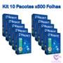 Imagem de Kit 10 Papel Sulfite Report Premium A4 Branco - 500 Folhas