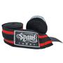 Imagem de Kit 10 Pares Bandagem Elástica Boxe 3Metros - Preto/ul