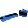 Imagem de Kit 10 Pares de Caneleiras Hidroginástica EVA 2 à 3kg DF1098 Azul Dafoca Sports