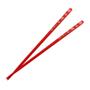 Imagem de Kit 10 Pares de Hashi para Comida Japonesa 22 Cm Vermelho Decorado  Nihon Shikko 