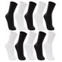 Imagem de Kit 10 Pares de Meias Lupo Masculina Cano Longo 03240-110