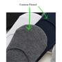 Imagem de Kit 10 Pares Meias Sapatilhas Invisível Masculina Cano Curto Soquete Algodão Com Silicone