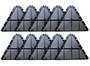 Imagem de Kit 10 Passarinheira Grade de Ventilação Canalete - 43, 44, 49, 90, 50 Modulada, e Maxiplac