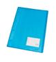 Imagem de Kit 10 Pastas Cátalogo Azul Com 10 Envelopes Plásticos Acp